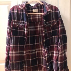 Red and Blue Flannel